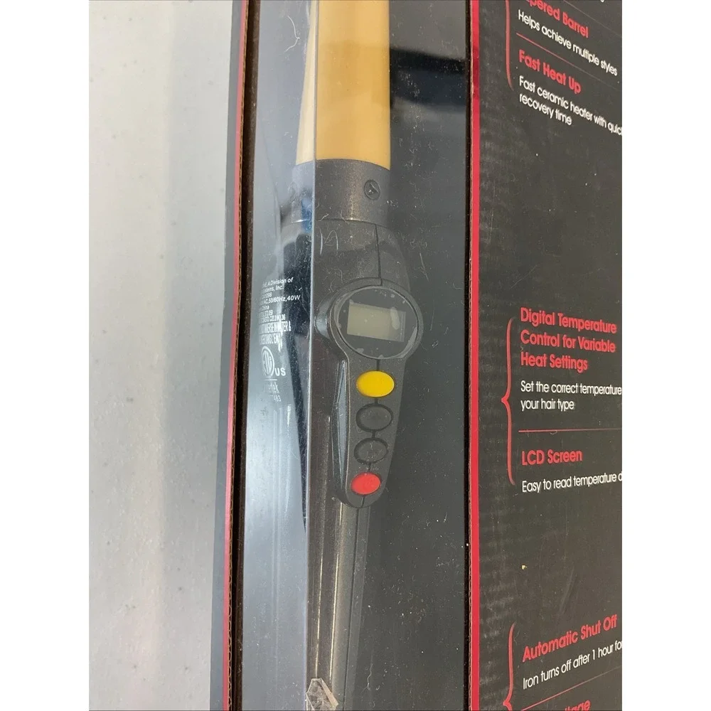 New Open Box‎ CHI Air Texture Tourmaline Ceramic Styler Curling Iron 1/2